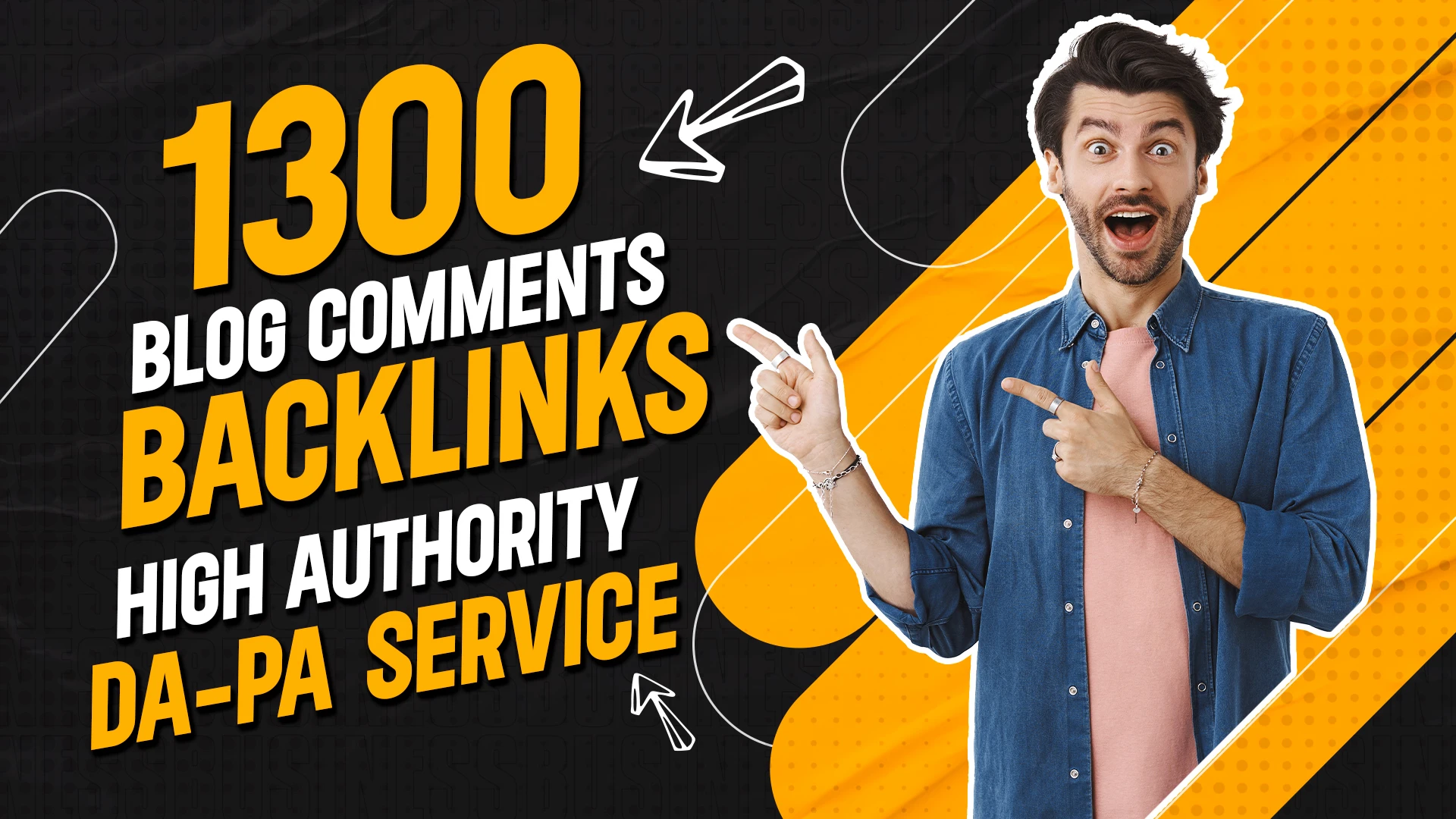 Jasa 1300 dofollow blog comment SEO backlinks link building